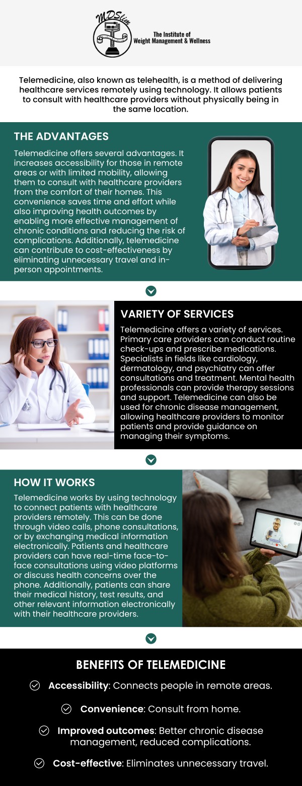 Common questions asked by patients: What health concerns can be addressed during a telehealth appointment? Can telehealth services help with ongoing weight management and progress monitoring? How should I prepare for my first telehealth consultation? How does The Institute for Weight Management & Wellness in Hackensack, NJ, provide personalized care through telehealth services? For more information, please contact us today or book an appointment online. We are conveniently located at 150 Overlook Ave, Hackensack, NJ 07601.